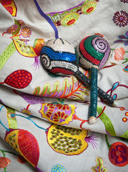Tissu Pierre Frey - Mojito - rf: F2887.001 ( dtail )