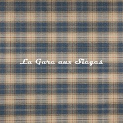 Tissu Colefax & Fowler - Carrick Plaid - rf: F4720.001 Navy