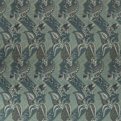 Tissu Zoffany - Bizarre Velvet - rf: 322707 Nocturne