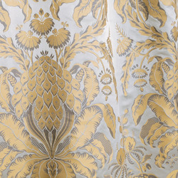 Tissu Tassinari & Chtel - Les Ananas - rf: 1508.05 Opale
