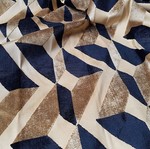 Tissu Jim Thompson - Syncopation - rf: J3813/002 Cobalt