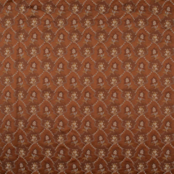 Tissu Quenin - Ombelle - r�f: 4281.03 Sienne