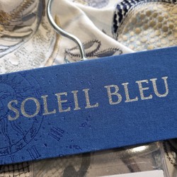 Tissus SOLEIL BLEU