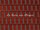 Tissu Osborne & Little - Arcadia - rf: F7043.01 Rust ( dtail )
