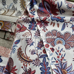 Tissu Quenin - Eglantine - rf: 4266.03 Griotte