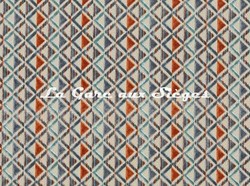 Tissu Harlequin - Boka Velvet - rf: 132974 Heather/Russet/Sky