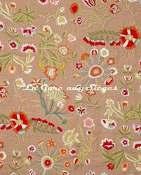 Tissu Pierre Frey - Roselia - rf: F3685.001 Cannelle 