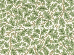 Tissu William Morris - Oak - rf: 226606 Forest/Cream ( dtail )