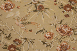 Tissu Quenin - Coquette - r�f: 4287.01 Paille