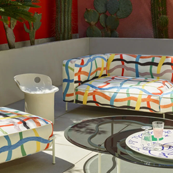 Tissu Pierre Frey - Crossroads - rf: F4029.001 Multicolore