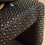 Tissu Casamance - Serlio - rf: 1157.0545 Noir