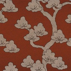 Tissu Misia - Arbre des songes - rf: M181.703 Orange brule