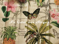 Tissu Baker Lifestyle - Orinoco - rf: PP50434.1 Tropical ( dtail )