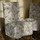 Tissu Braqueni - Les Lilas Lin - rf: B7677.001 Blanc