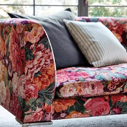 Tissu Sanderson - Very Rose and Peony - rf: 226883 ( dtail )