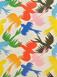 Papier peint Pierre Frey - Birds Traffic - rf: FP207.001 Multicolore