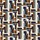 Tissu Casamance - Bebop - rf: 4856.0324 Cladon/Marine