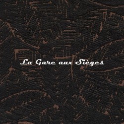 Tissu Antoine d'Albiousse - Havane - Chocolat ( verso )