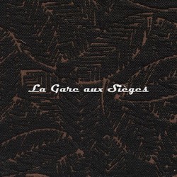 Tissu Antoine d'Albiousse - Havane - Chocolat ( verso )