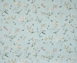 Tissu Pierre Frey - Les Pois de Senteur - rf: F3905.002 Aquatique