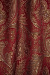Tissu Tassinari & Chtel - Kashmir - rf: 1512.01 Rubis