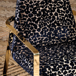 Tissu Misia - Eternelle - rf: M393.105 Bleu Misia