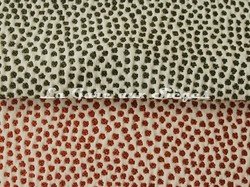 Tissu Jean Paul Gaultier - Escale - Coloris: 05 Kaki & 06 Brique