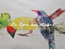 Tissu Chivasso - Birdsong - rf: CH2718/030 ( dtail )