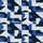 Tissu Casamance - Derivee - rf: 4847.0344 Bleu lectrique