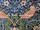 Tissu William Morris - Strawberry Thief - rf: 220313 Indigo/Mineral ( dtail )