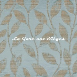 Tissu Casamance - Festive - rf: 3627.0636 Bleu gris