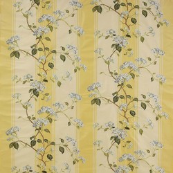 Tissu Colefax & Fowler - Summerby Silk - rf: F3706.03 Blue/Yellow