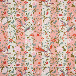 Tissu Braqueni - Konotori - rf: B7617.001 Rose saumon
