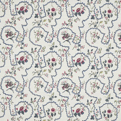 Tissu Braqueni - La Pannonie - rf: B7622.001 Saphir