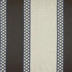 Tissu Casamance - Carline - rf: 3641.0420 Marron