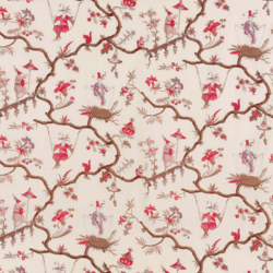 Tissu Le Manach - Mikado - rf: L2804.001 Rouge