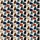 Tissu Casamance - Paddington - rf: 4857.0494 Bleu multico