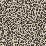 Tissu Casamance - Lo - rf: 1283.0166 Naturel/Noir