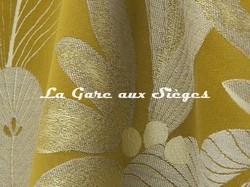 Tissu Lelivre - Hortus - rf: 0609.02 Rsine ( dtail )