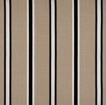 Tissu Boussac - Csar - rf: O7776.002 Noir et Blanc
