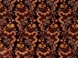 Tissu Leli�vre - M�lodie - r�f: 4285.04 Grenat