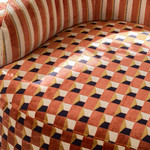 Tissu Jim Thompson - Kata velvet - rf: J3974.003 Pomegranate Clay