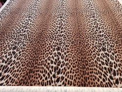 Tissu Boussac - Velours Panthre - rf: O5989.011 Brun ( toute laize )