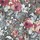 Tissu Casamance - Galante - rf: 3818.0101 Rose sorbet/Gris fusain
