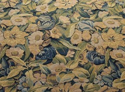 Tissu Braqueni - Verdure flamande - rf: B6042.002 Bleu/Vert