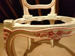 Carcasse de chaise cabriolet de style Louis XV