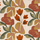 Tissu Casamance - Ayana - rf: 4135.0278 Kaki Terracotta