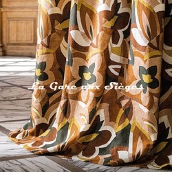 Tissu Misia - Jardin de Czanne - rf: M280.702 Arabesque
