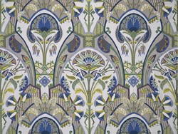 Tissu Pierre Frey - Fleurs d'eau - rf: 3656.002 Lazuli