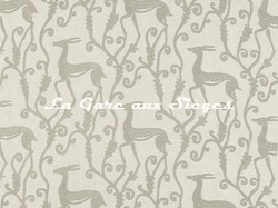 Tissu Zoffany - Deco Deer - rf: 333018 Empire Grey